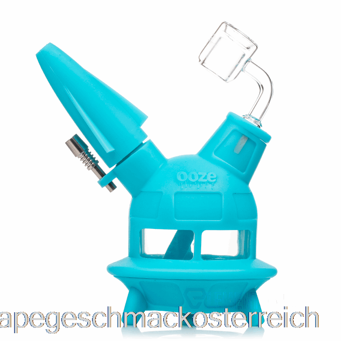 Ooze Ufo Silikon Wasserpfeife Stellar Silber (silber) Vape Geschmack